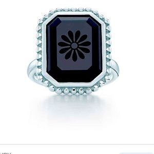 Tiffany & Co. Daisy Ziegfeld Onyx Ring